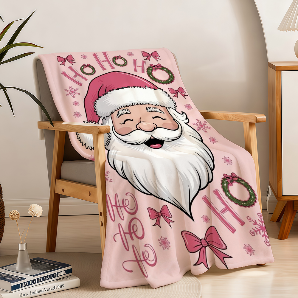 Pink Christmas Blanket Throw S - Christmas Throw Blanket incelemesi ve fiyatı
