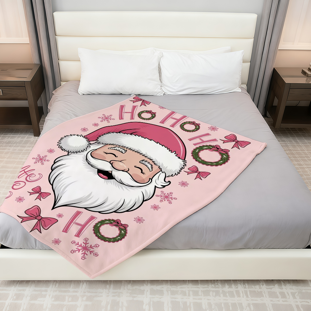Pink Christmas Blanket Throw S - Christmas Throw Blanket incelemesi ve fiyatı