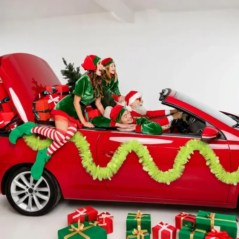 2M Length Christmas Tinsel Gar - Tinsel Garland Decoration incelemesi ve fiyatı