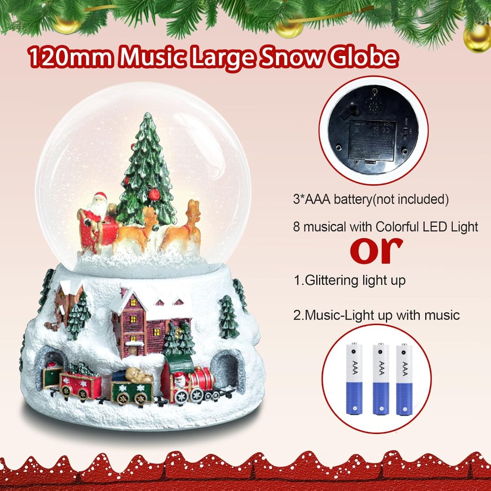 5.9-Inch Musical Snow Globe wi - Snow Globe Musical incelemesi ve fiyatı
