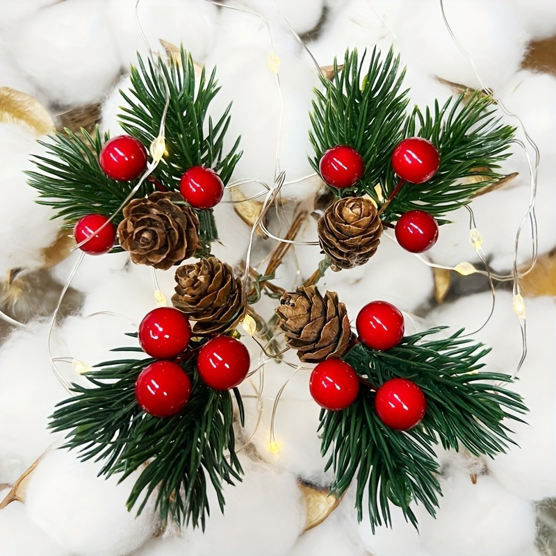 10pcs Set of Artificial Pine C - Christmas Tree Artificial incelemesi ve fiyatı