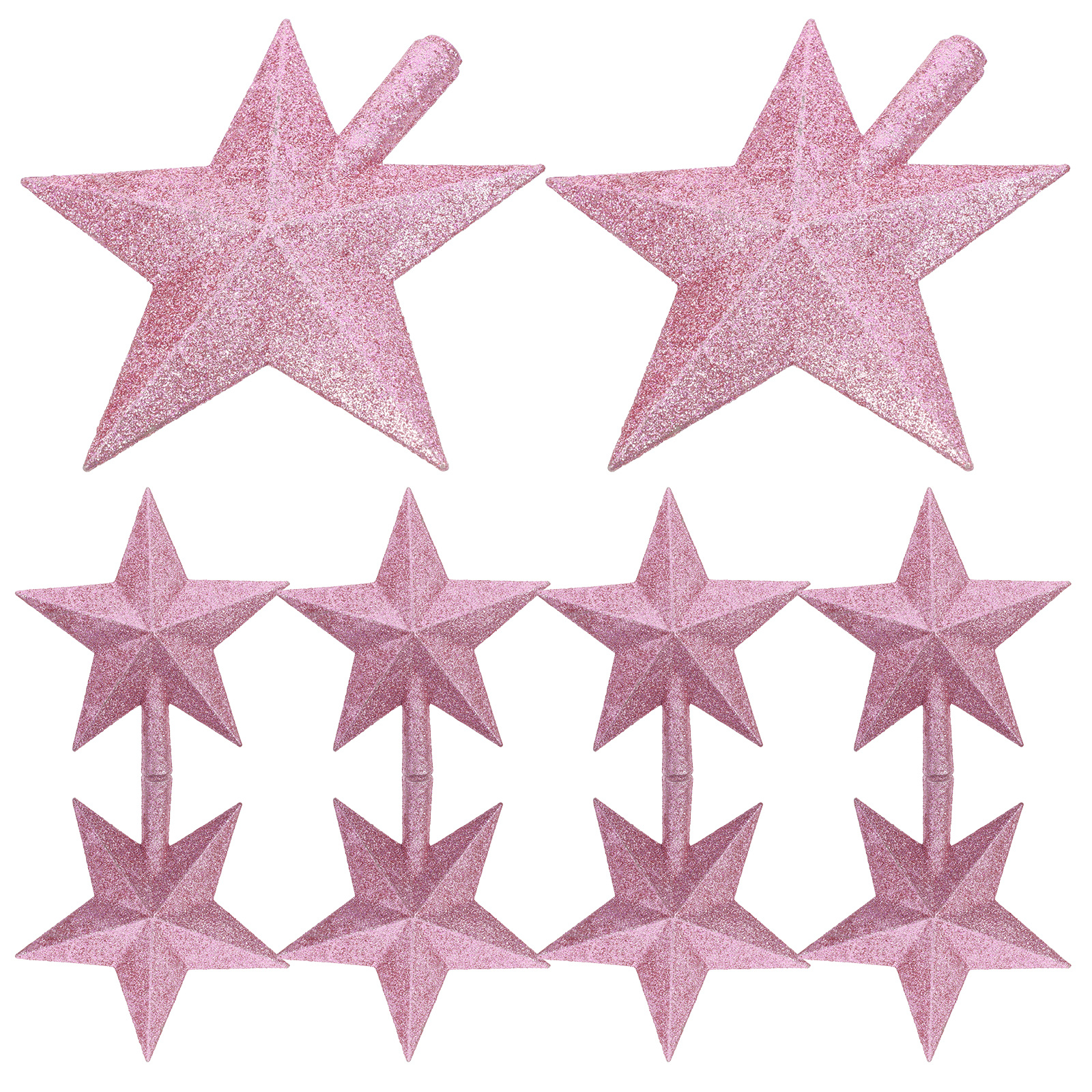 10Pcs Christmas Tree Star Topp - Star Tree Topper incelemesi ve fiyatı