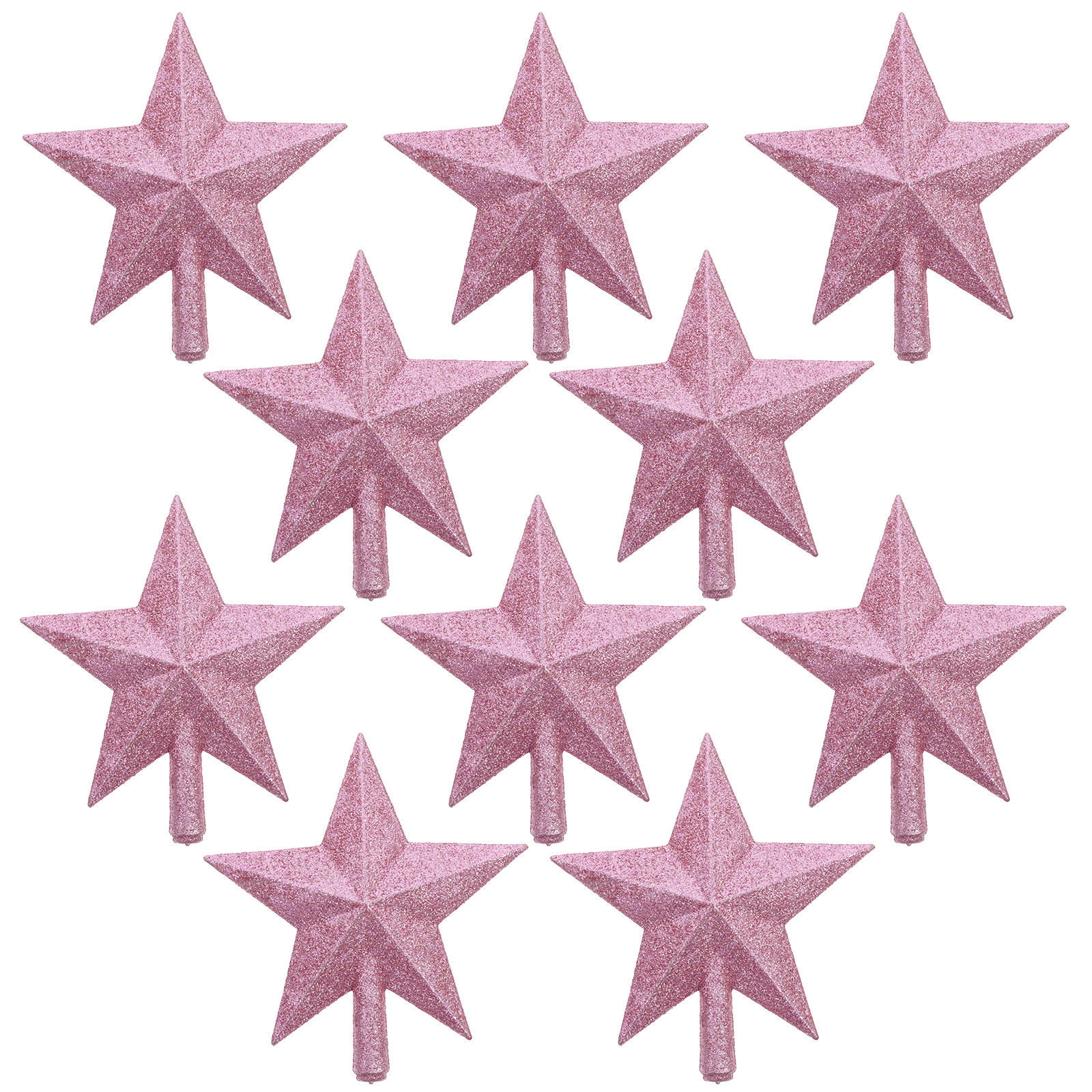 10Pcs Christmas Tree Star Topp - Star Tree Topper incelemesi ve fiyatı