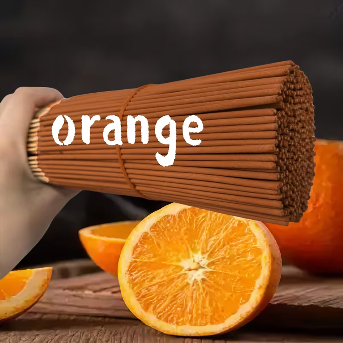 Natural Orange Incense Sticks  - Holiday Candle Set incelemesi ve fiyatı